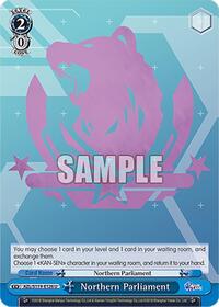 Northern Parliament U waifu card — Weiss Schwarz