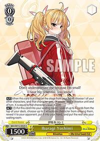 Ibaragi Yoshimi C waifu card — Weiss Schwarz