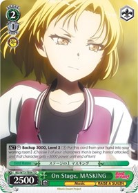 MASKING TrialDeck waifu card — Weiss Schwarz