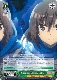 Sally (A) C waifu card — Weiss Schwarz
