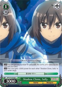 Sally (B) C waifu card — Weiss Schwarz