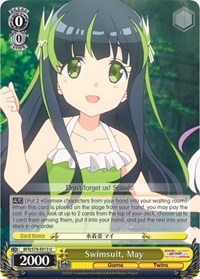 May U waifu card — Weiss Schwarz