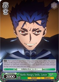 Lancer C waifu card — Weiss Schwarz