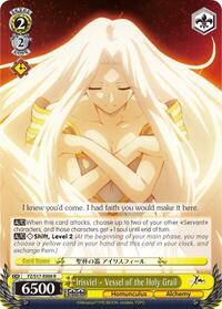 Irisviel - Vessel of the Holy Grail R waifu card — Weiss Schwarz