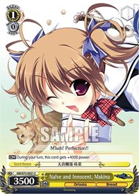 Makina C waifu card — Weiss Schwarz