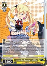 Michiru U waifu card — Weiss Schwarz