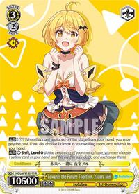 Yozora Mel R waifu card — Weiss Schwarz