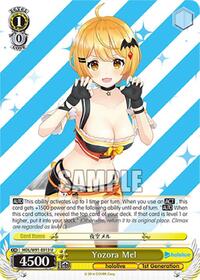 Yozora Mel U waifu card — Weiss Schwarz
