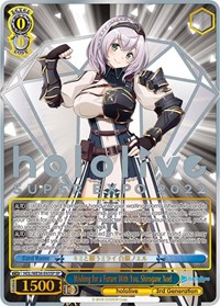 Shirogane Noel (SP) SR waifu card — Weiss Schwarz