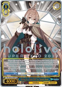 Nanashi Mumei (SP) SR waifu card — Weiss Schwarz